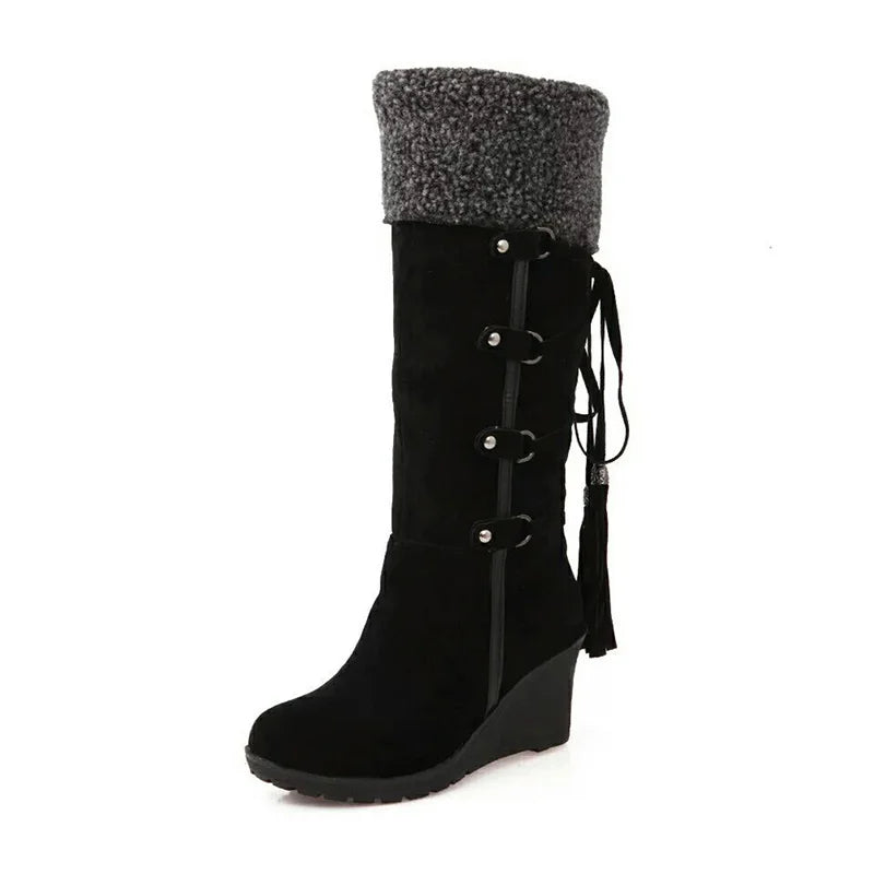 Fashion Snow Boots Women Winter Shoes Warm-SH-1201