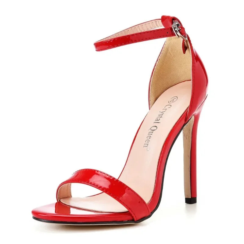 Women Sandals With High Heels Neutral Strap Women-SH-1082