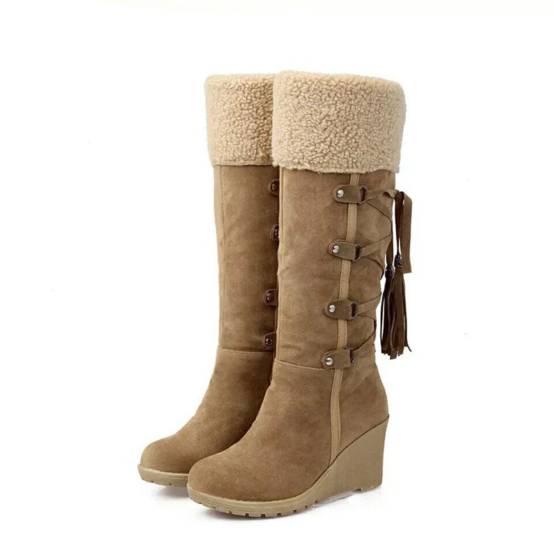 Fashion Snow Boots Women Winter Shoes Warm-SH-1201