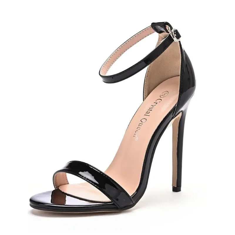 Women Sandals With High Heels Neutral Strap Women-SH-1082