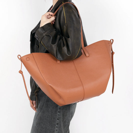 Luxury Brand Handbag Tote Bag for Women PU Leather Large Capacity Underarm Bag-BG-1074